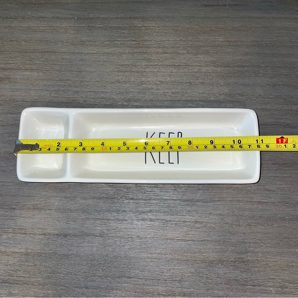 Rae Dunn KEEP Divided Tray - Picture 3 of 4